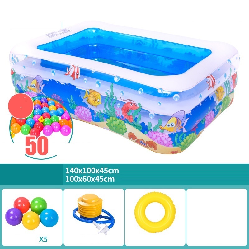 Inflatable Blow Up Baby And Kids Swimming Pool